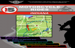 Top 5 Motorcycle Rides in Indiana based on 2021 riding season data