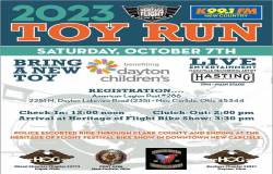 2023 Heritage of Flight & K99.1FM Toy Run |  Ohio