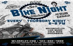 Bike Night in Bar Watson! |  Tennessee