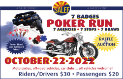 SALEF 7 Badges Poker Run 2022 |  Arizona