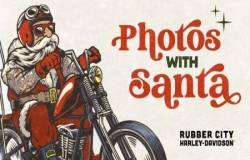 Photos with Santa at Rubber City Harley-Davidson |  Ohio