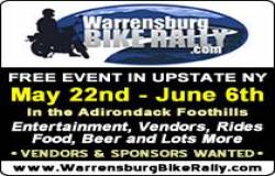 Warrensburg Bike Rally 2023 |  New York