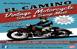 El Camino Vintage Motorcycle Show and Swap Meet |  California