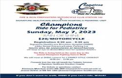Champions Ride for Pediatrics |  Massachusetts
