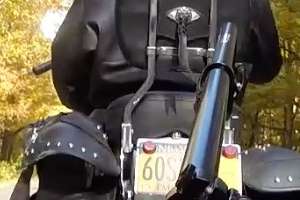 Fall Motorcycle Ride Through New England