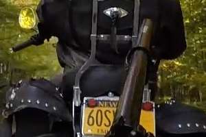 Fall Motorcycle Ride Through New England