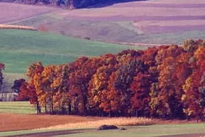 Pennsylvania farm in the fall