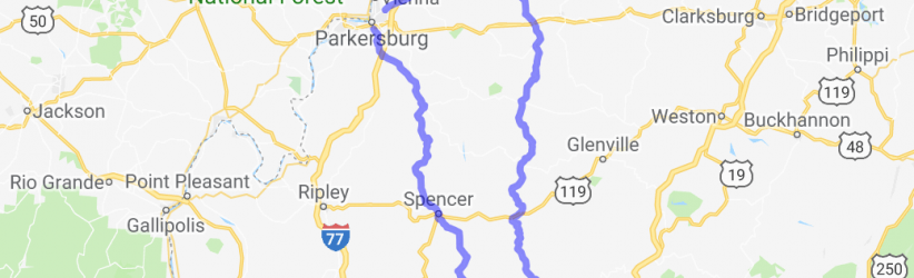 Parkersburg-Clay-Harrisville-Loop |  United States