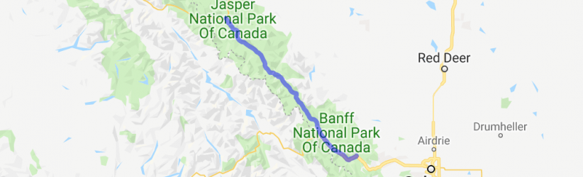 Icefields Parkway (Alberta, Canada) |  Routes Around the World