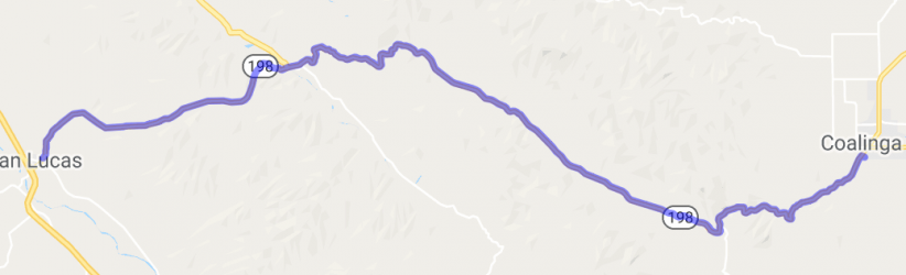 SR-198 - Coalinga to San Lucas |  United States
