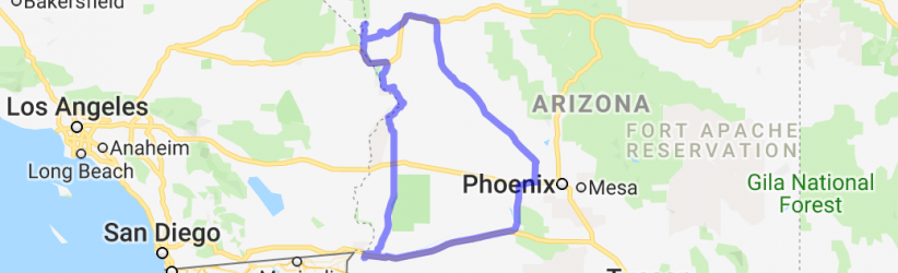 The Southwest Arizona Desert Triangle |  United States
