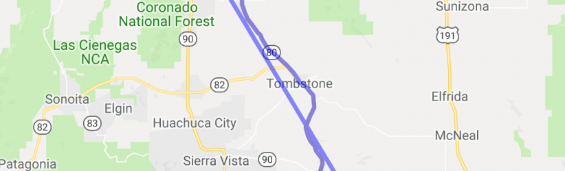 Benson to Bisbee on Route 80 |  United States