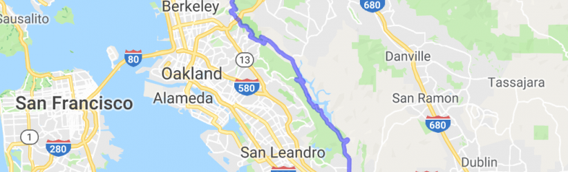 Castro Valley to Berkeley |  United States