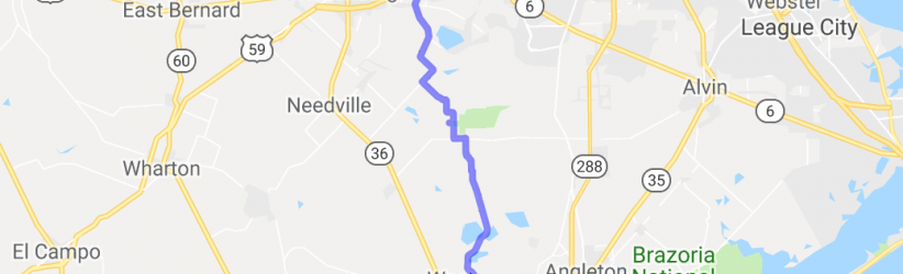 Crabb River Road to East Columbia |  United States