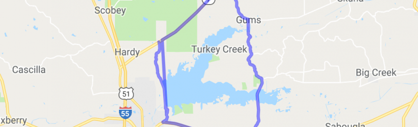 Grenada Lake Loop |  United States