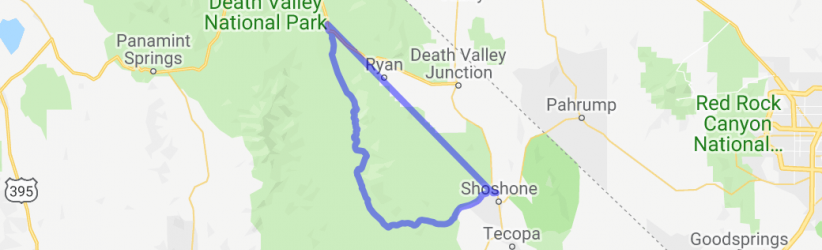 Through Death Valley on Badwater Rd |  United States