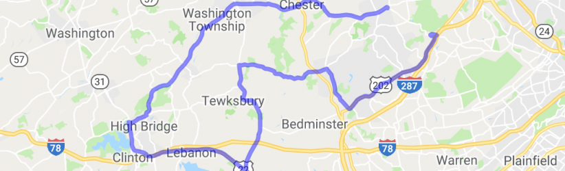 Mendham to Clinton Loop |  United States
