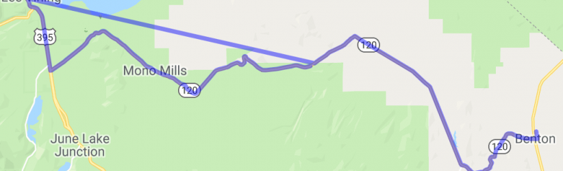 Highway 120 to Benton Ride |  United States
