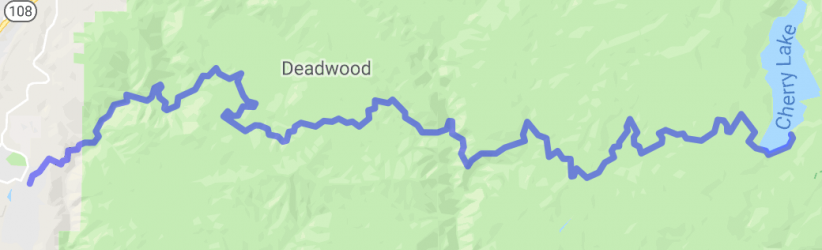 Secret Entrance to Yosemite & Cherry Lake Road |  United States