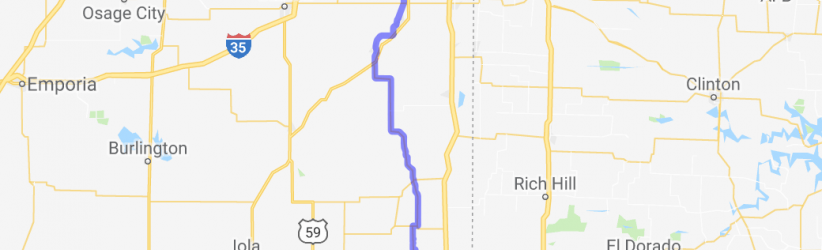 Kansas 7 from Ft. Scott to Spring Hill |  United States