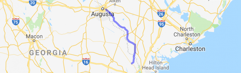 Scenic Route from Springfield to Augusta |  Georgia