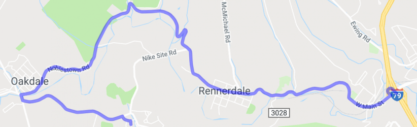 Oakdale to Carnegie --Noblestown Rd-- |  United States