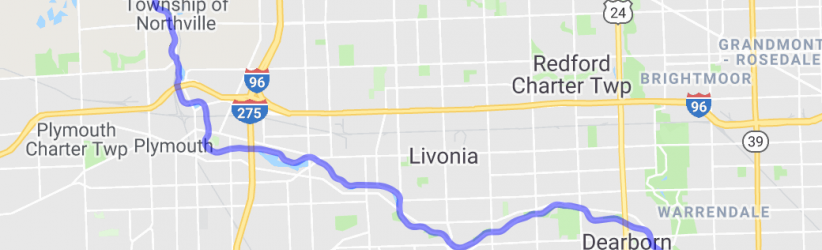 Edward Hines Drive from 7 mile to Ford Road |  United States