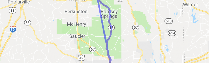 MS Highway 15 Wiggins to Coast |  United States