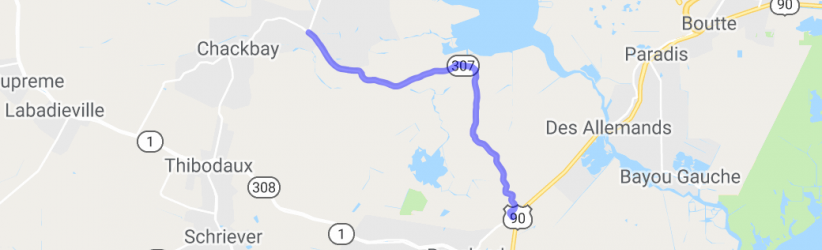 Highway 307 - Kraemer |  United States