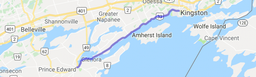 Loyalist Parkway (Ontario, Canada) |  Routes Around the World