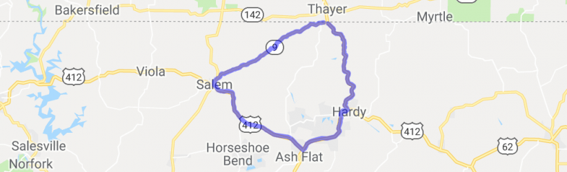 Mammoth Spring Loop |  United States