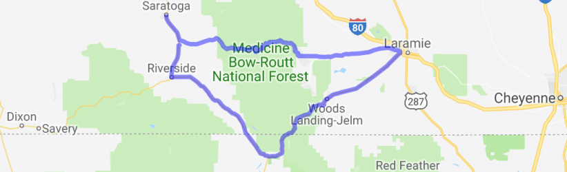 Snowy Range & Woods Landing Loop |  Colorado