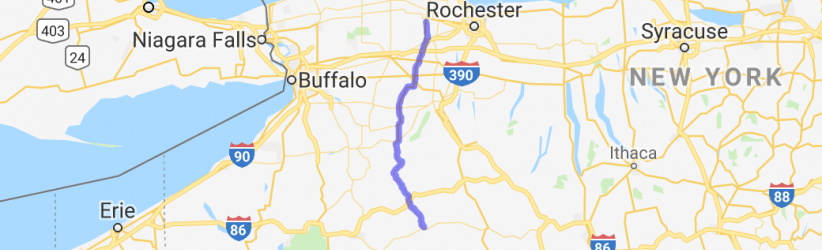 Route 19 - Brockport to Wellsville |  United States