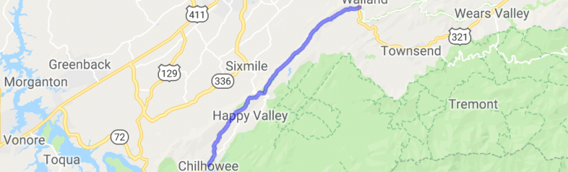 Foothills Parkway - US321 to US129 segment |  United States