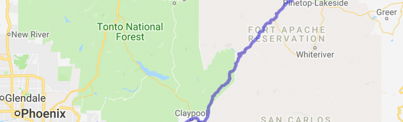 Phoenix to Show Low |  United States