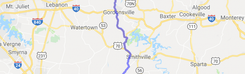 Mid-TN Ramble - Woodbury to Carthage |  United States