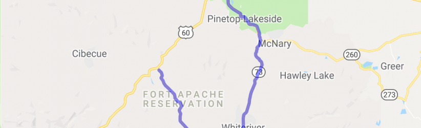 South from Show Low on 260 and 73 |  United States