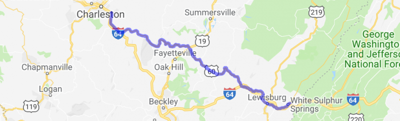 The Midland Trail |  United States