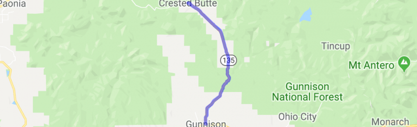 Gunnison to Crested Butte |  United States