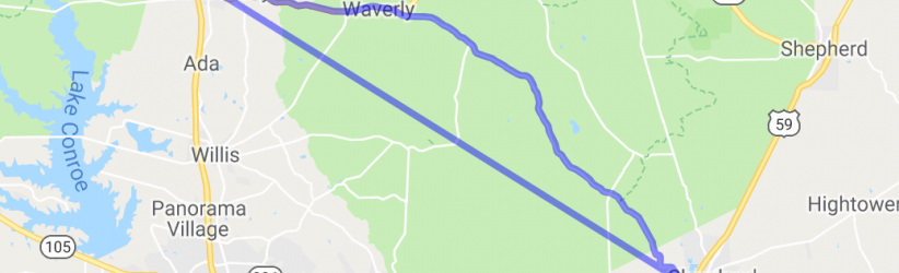 Sam Houston National Forest - Hill Store Road |  United States