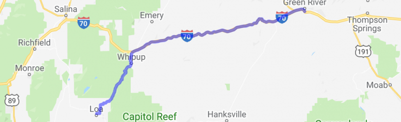 From Loa to Green River |  United States