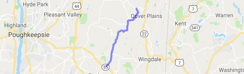 Route 9 to Route 24 in Dutchess County NY |  United States