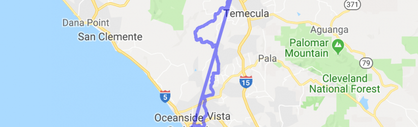 Murrieta to Carlsbad - Mountains to Beach |  United States