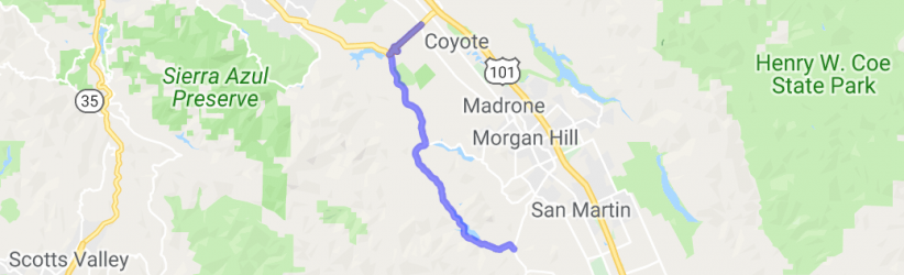 Uvas Reservoir |  United States