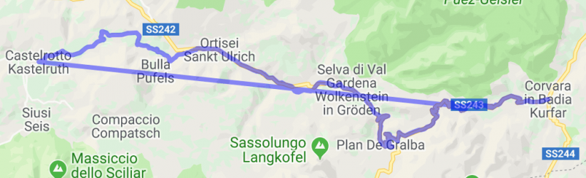 Gardena Pass - Dolomites |  Routes Around the World