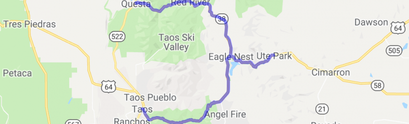 Enchanted Circle Plus Side Trip |  United States