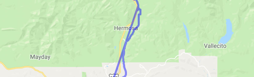 County Road Alternative to 550 North outta Durango |  United States