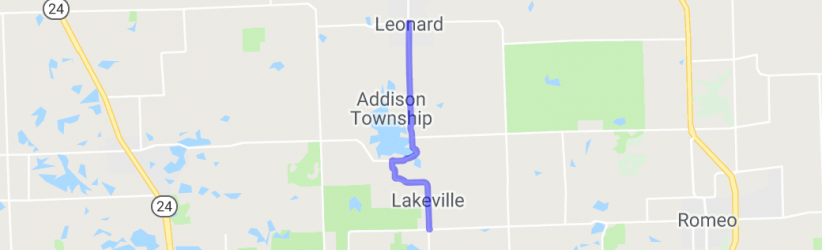 Rochester Road South of Leonard |  United States