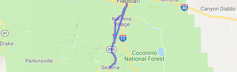 Flagstaff to Sedona on the Incredible 89A |  United States