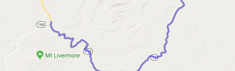 Davis Mountains near Fort Davis State Park |  United States